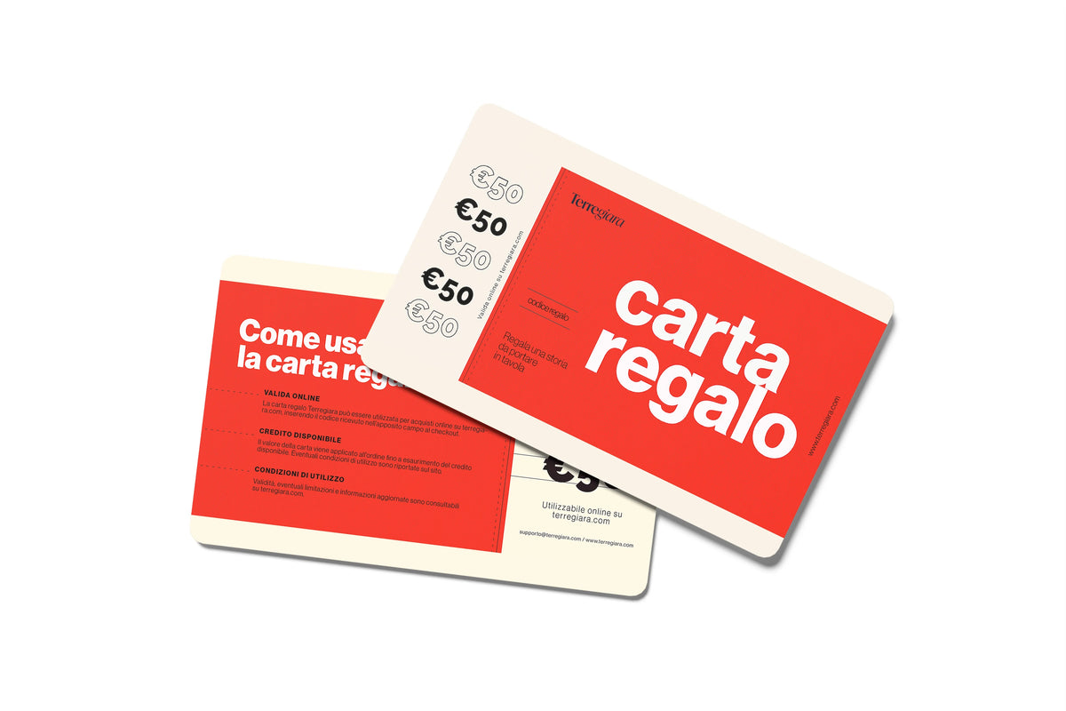 Carta regalo Terregiara