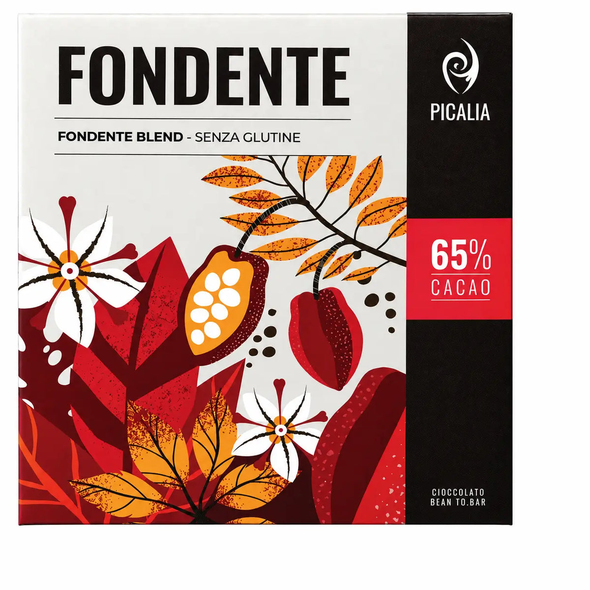 Tavoletta di cioccolato fondente blend 65%