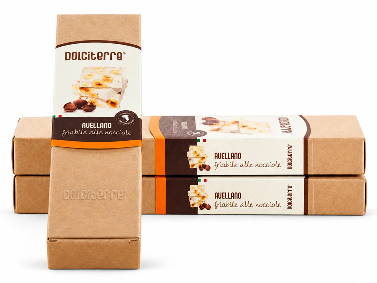 Torrone friabile alle nocciole Avellano 100 g