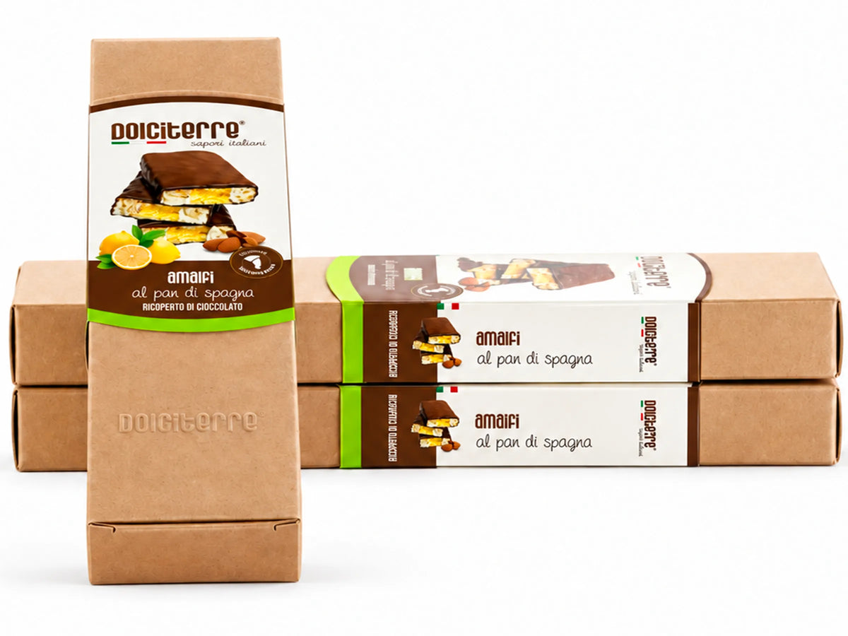 Torrone Amalfi con pan di Spagna e liquore al limone 150 g