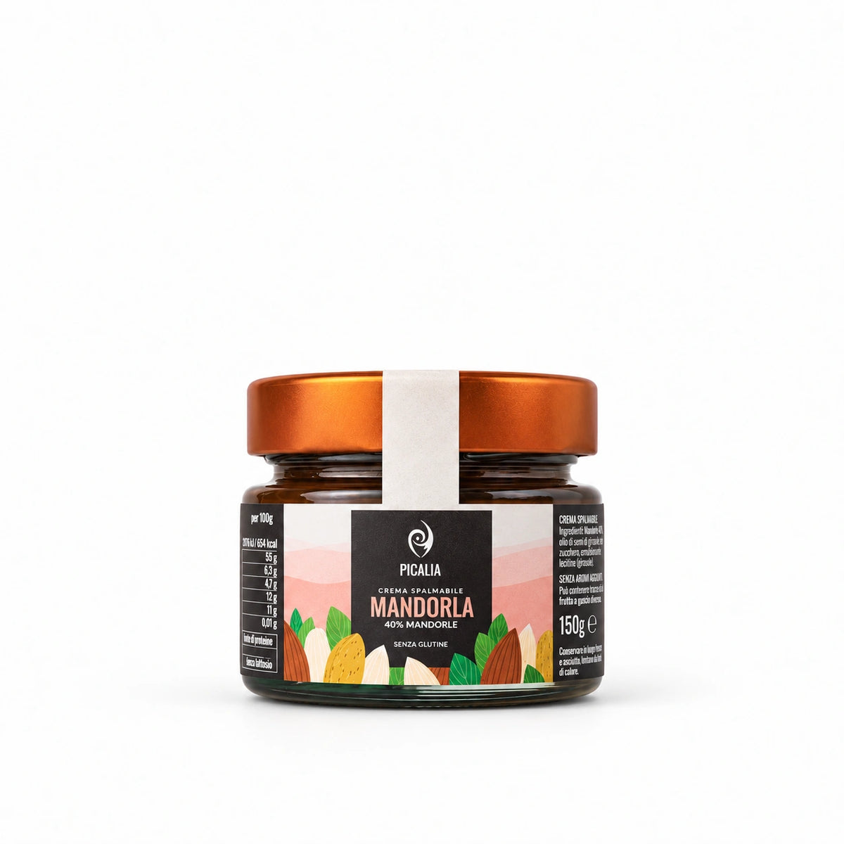 Crema spalmabile alla mandorla 40%