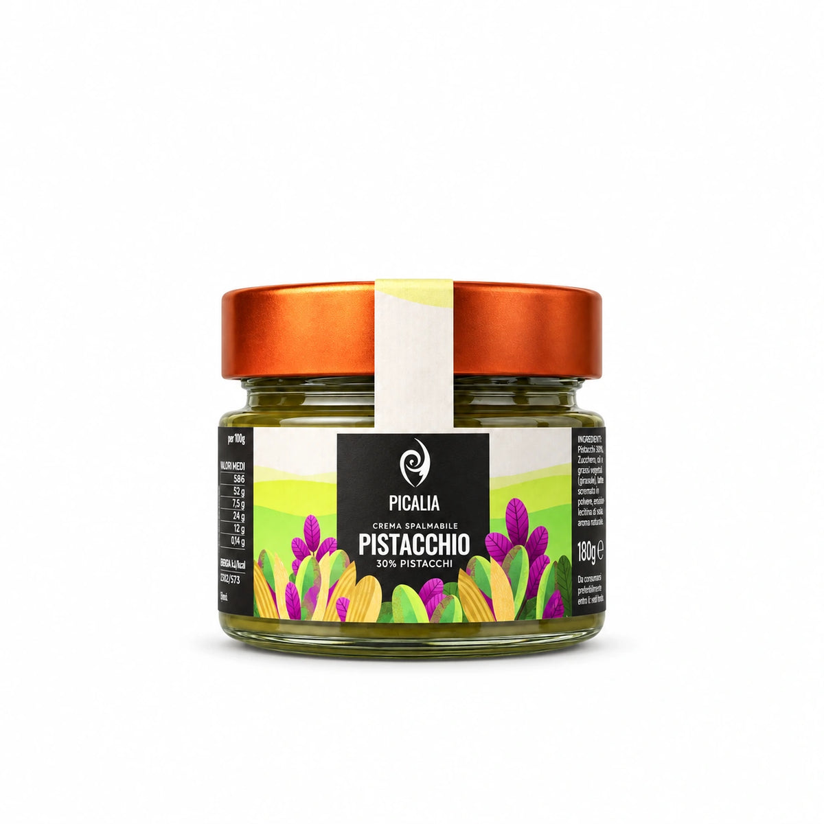 Crema spalmabile al pistacchio 30%