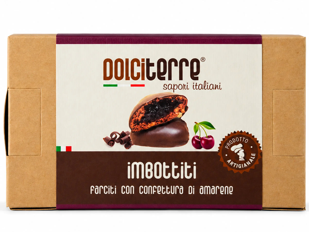 Imbottiti mustaccioli farciti con confettura di amarene 320 g
