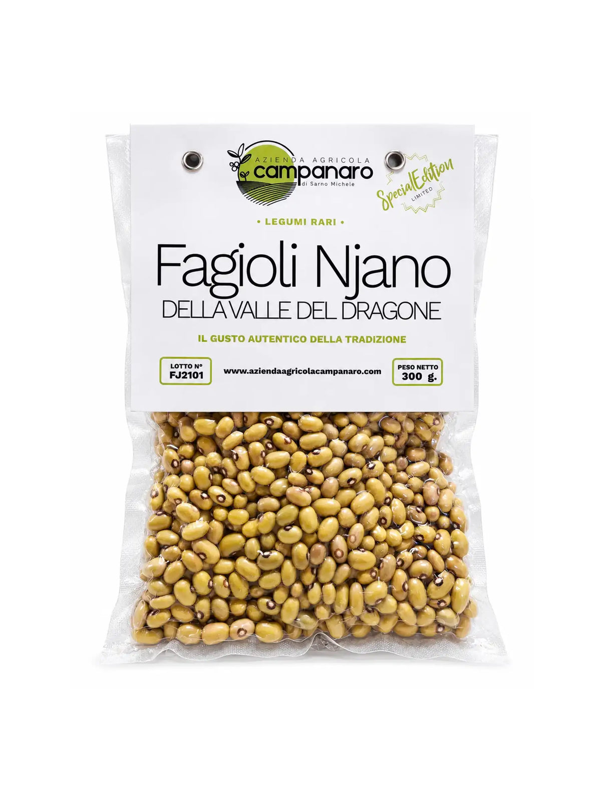Fagioli Njano della Valle del Dragone 300 g