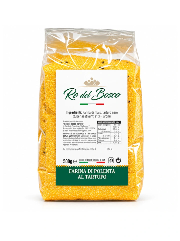 Farina di polenta al tartufo nero 500 g