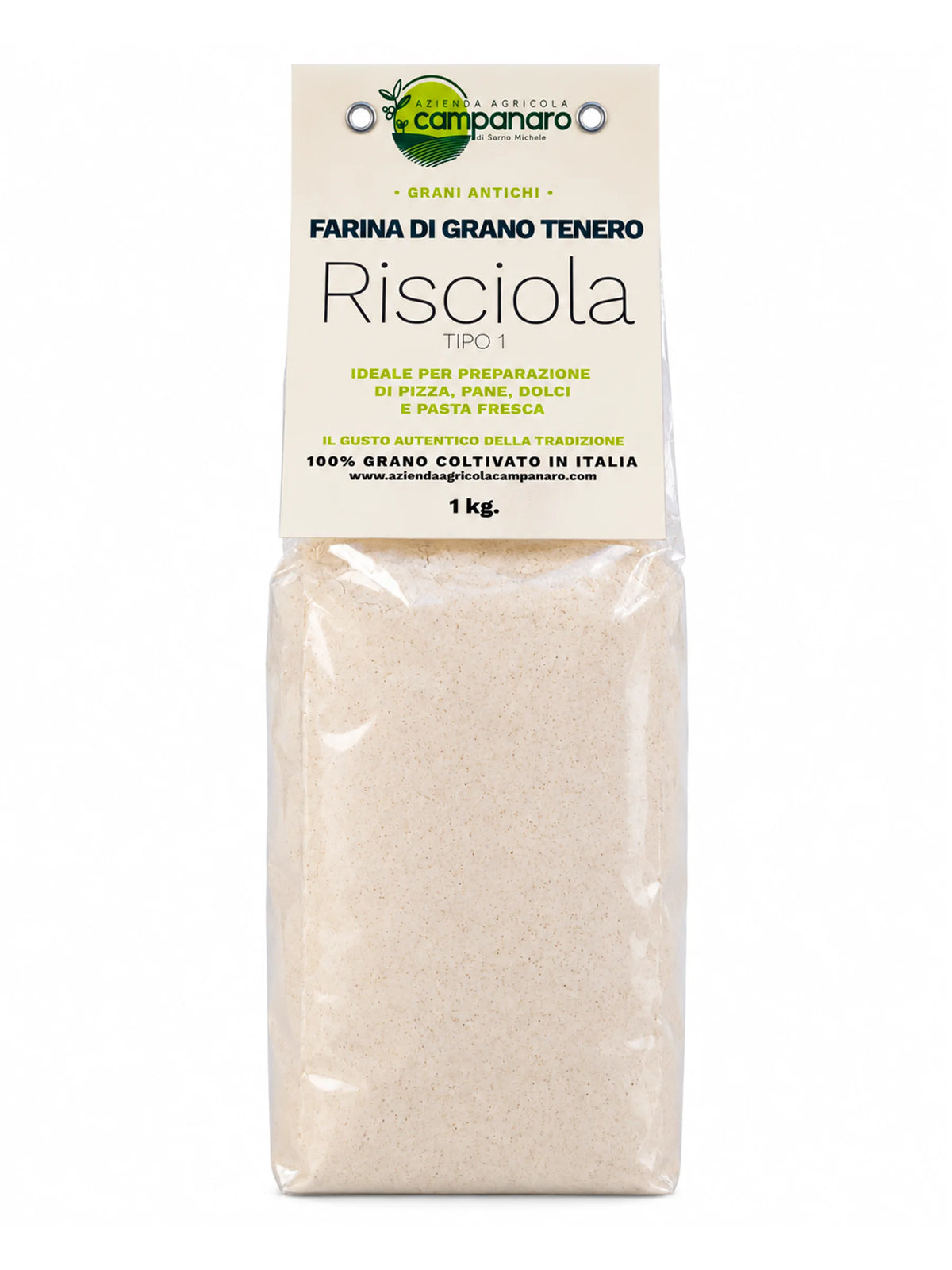 Farina di grano tenero Risciola tipo 1